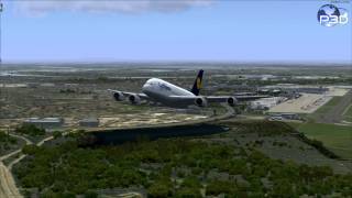 Merge Airbus X Extended  Project Airbus A380 P3D [upl. by Eberle]