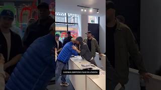 Stans interacting with Eminem at the London popup [upl. by Noni388]