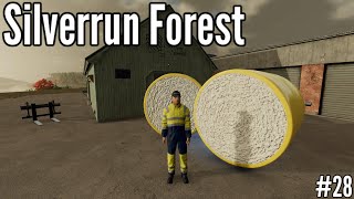 Making Fabric In The New Spinnery  Farming Simulator 22  Silverrun Forest  Ep 28 [upl. by Pearle887]