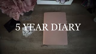 Sterling Ink 5 Year Diary II KRGarchives [upl. by Haman]