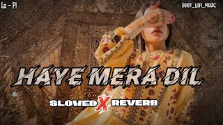 HAYE MERA DIL SLOWED X REVERB YO YO HONEY SINGH OLD POPULAR SONG lofimusic [upl. by Nalhsa356]