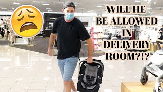 Will Husband be ALLOWED IN DELIVERY ROOM And His FIRST FATHERS DAY [upl. by Rudich418]