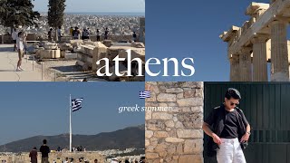 vlog — summer in athens [upl. by Hnilym260]