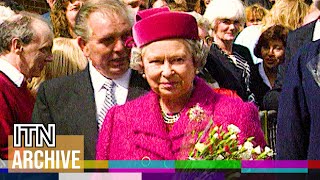 Queen Elizabeth II Returns to Aberfan 1997 [upl. by Annoved214]