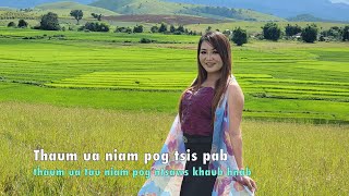 Thaum ua niam pog tsis pab thaum tau niam pog ntsaws khaub hnab 112024 [upl. by Nylle]