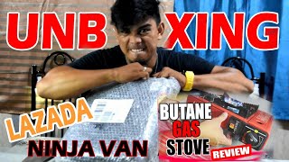 BUTANE GAS STOVE REVIEW  TAGALOG UNBOXING [upl. by Yemerej728]