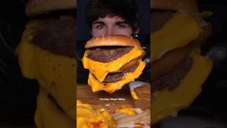 Eating BIG Mac asmr food shorts [upl. by Rakia974]