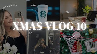 Comienza la Celebración Preparativos de Cumpleaños y Día de Chica  Vlog XMAS Capítulo 10 [upl. by Akinwahs]