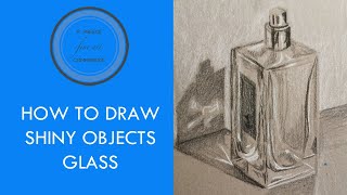 How to draw Glass and Shiny objects Tutorial [upl. by Capello]