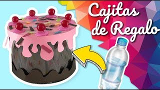 Cajitas Pastel con Botellas de Plástico PET 🍰 14 de febrero 🎁Regalos Fáciles DIY [upl. by Stranger]