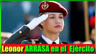 🔥El Ejército opina sobre La princesa Leonor🔥leonor princesaleonor casareal [upl. by Annayk]