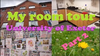 A tour of my room James Owen Court JOC The University of Exeter accommodation Part 2 by TangMelon [upl. by Aihsercal]