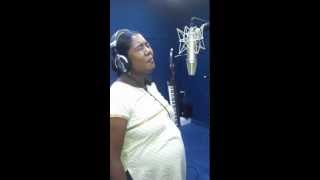 Singer Sayanoras recording session in her full term pregnancymp4 [upl. by Dadivitan128]