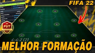 FIFA 22 🎮 MELHOR TÁTICA E INSTRUÇÕES FORMAÇÃO 4422  LINKER [upl. by Kcinemod48]