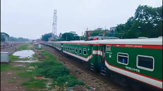 JAYANTIKA EXPRESS TRAIN 🌴  Bangladesh Railway  BD iNFiRU [upl. by Heti454]