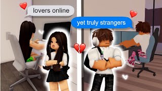 lovers online yet truly strangers  BERRY AVE MINI MOVIE  AI voiceover [upl. by Simons8]