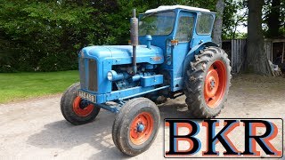 BKR with 1959 Fordson Power Major at The Angus Show 2017 [upl. by Udell]