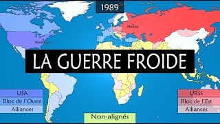 La Guerre Froide  Résumé sur cartes [upl. by Redienhcs]