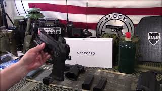 Practice and Training with your 2011 PistolStaccato Airsoft [upl. by Dickenson982]