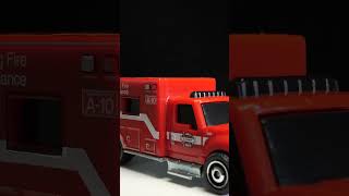 tomica NO 116 super ambulance vs matchbox international terrastar ambulanceSHORTS [upl. by Odarbil238]