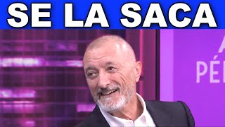 PérezReverte SE LA SACA en el Hormiguero y pasa lo que pasa [upl. by Neibart]