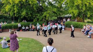 Vale of Evesham National Morris Weekend  Bedcote Morris  Jenny Lind Lichfield [upl. by Anauqahs]