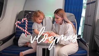 VLOGMAS  LECIMY DO NOWEGO JORKU ŚPIMY W THE PLAZA HOTEL❤️🎄 Andziaks [upl. by Noired]