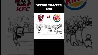 KFC Vs Burger King Shorts [upl. by Ogata190]