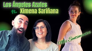 Los Ángeles Azules  Mis Sentimientos ft Ximena Sariñana REACTION with my wife [upl. by Alysoun]