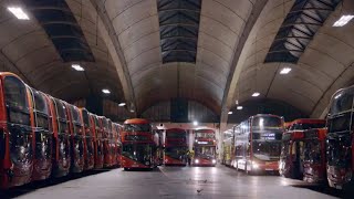 The Secret Life of a Bus Garage GoAhead Stockwell [upl. by Aleak]