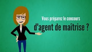 Vidéo Préparation concours agent de maîtrise – Carrières publiques [upl. by Nonahs191]