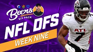 NFL Week 9 DFS Picks amp Stacks for DraftKings amp FanDuel [upl. by Yddeg]