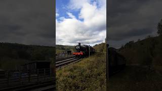 Pitchford Hall gliding into Levisham train steamtrain locomotive railway nymr steamloco [upl. by Chita]