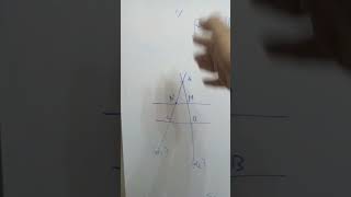 تمرين منزلي HOMEWORK DEVOIR A DOMICILE MATHS 3AC THEOREME DE THALÈS [upl. by Dionysus391]