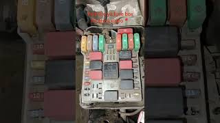 Fiat line fuse box location videoboostedbass shorts [upl. by Dnomad71]