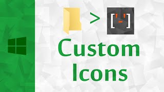 Windows How to Change Folder Icon to Custom Icon on Windows 10  PNG2ICO amp tutorial for Windows 10 [upl. by Nylkoorb]