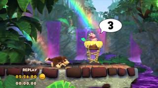 Donkey Kong Country Tropical Freeze  All Shiny Gold Medals [upl. by Isoj715]