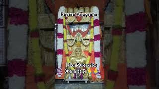 Rayara Darushana 🙏🙏 mantralaya rayaru raghavendra devotionalsongs viral viralshortviralshorts [upl. by Efthim]