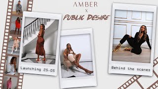 AMBER X PUBLIC DESIRE BTS SHOOTING MY COLLECTION [upl. by Close87]