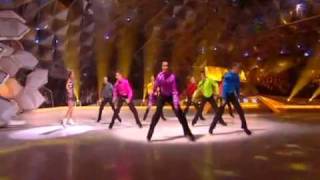 Dancing On Ice 2010  Professional Boys Week 2 [upl. by Tormoria41]