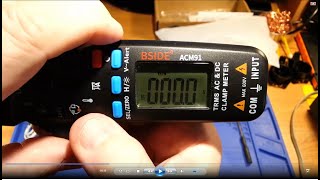 Clamp on Milliammeter R001Bside ACM91 Clamp on DMM Review [upl. by Hollingsworth328]