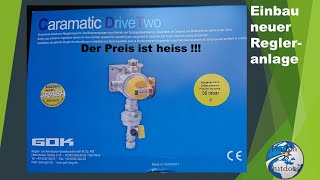 Einbau Gasregelanlage für 2 Gasflaschen von GOK im Campervan Crashsensor Heizen während der Fahrt [upl. by Attesor99]