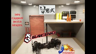 Onisiki Servo Install On Rc Drift Sakura D5s Chassis [upl. by Nonnelg]