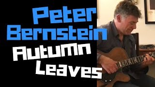 Autumn Leaves duo with Peter Bernstein [upl. by Assert]