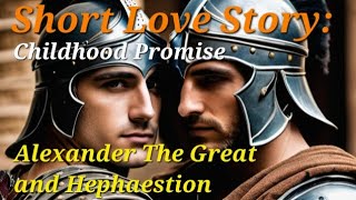 Short Narrated MMGay story Alexander the Great and Hephaestion  Childhood Promise romance story [upl. by Atenaz]