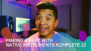 Native Instruments Komplete 13 Ultimate Review and live Beat Making [upl. by Retla]