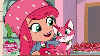 Its My Purrty 🍓 Berry in the Big City 🍓 Strawberry Shortcake 🍓Cartoons for Kids [upl. by Kiernan216]