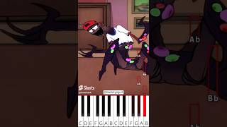 Verbalase had Abstracted  TADC The Amazing Digital Circus badmryogurt  Octave Piano Tutorial [upl. by Ylelhsa]