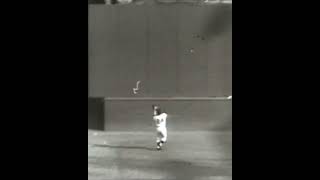 Willie Mays Iconic Catch from the 1954 World Series  MLB Baseball williemays [upl. by Alleris565]