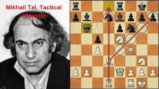 The Monster Tal  Mikhail Tal vs Anthony Miles [upl. by Trebleht171]